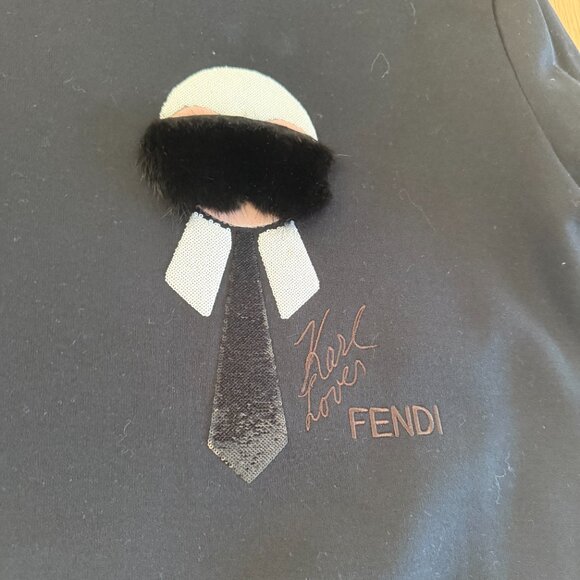 Fendi Karlito Top, Size 38 - Picture 5 of 10